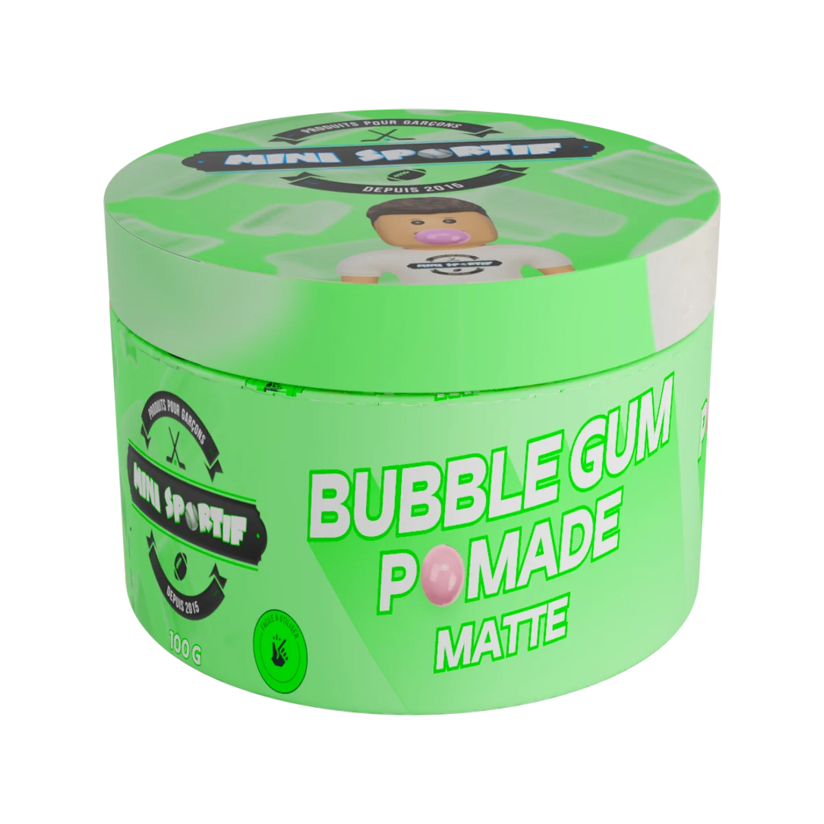 Pommade gomme balloune matte — Le Barbu Sportif
